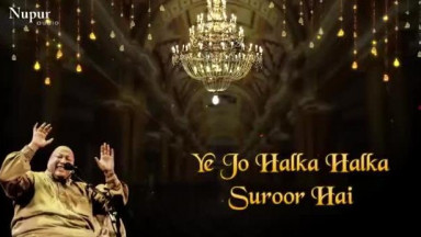 Ye Jo Halka Halka by Nusrat Fateh Ali Khan With Lyrics   Romantic Qawwali Songs   Nupur Audio