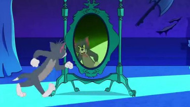 The Tom and Jerry Show   Tom Jumps Into A Mirror   Boomerang UK