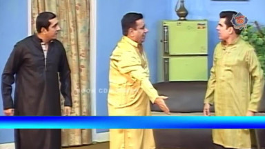 Zafri Khan and Nasir Chinyoti New Pakistani Stage Drama Full Comedy Funny Clip