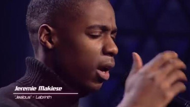 Labrinth   'Jealous' ● Jérémie Makiese   Blinds   The Voice Belgique Saison