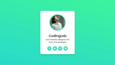 3D Flip Card on Hover using only HTML &amp; CSS