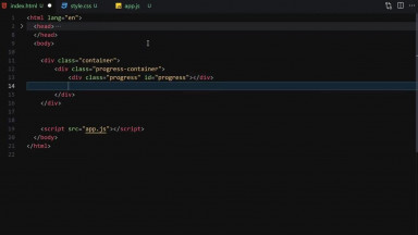 Creating a Progress Bar with HTML5, CSS3 &amp; JavaScript