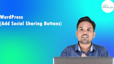 How to Add Social Share Buttons in WordPress - WordPress Tutorials in Hindi