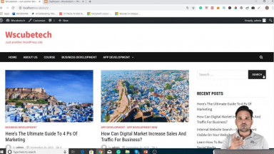 How to Create a Separate Page for Blog Posts in WordPress - WordPress Tutorial