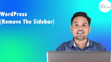How to Remove Sidebar in WordPress - WordPress Tutorial in Hindi
