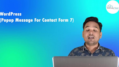 How to Show popup message in Contact form 7 in WordPress - WordPress Tutorial in Hindi