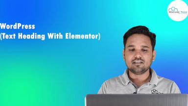 Learn How to Add Text Heading with Elementor in WordPress - WordPress Tutorial