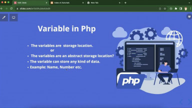 Variables in PHP - php variables tutorial