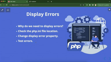 how to Display Errors in php this page isn’t working http error 500, php error display