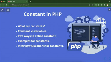 Constants in PHP - php tutotial