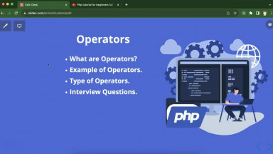 what is Operators in PHP - php tutorial