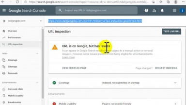 Google Indexing Problem and Error - URL is Not on Google - URL is on Google But has Issues