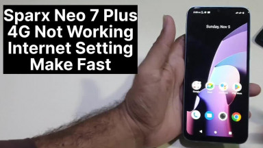 Sparx Neo 7 Plus Internet Setting - How To Increas Data Speed