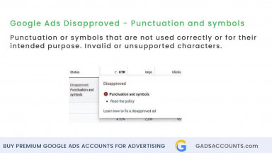 Fix Google Ads Disapproved for Punctuation and Symbols - 2024 Google Ads Tutorials