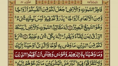 Quran Para25 30 Urdu Translation