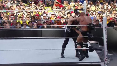 FULL MATCH — Sting vs  Triple H — No Disqualification Match  WrestleMania 31 (480p)