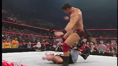 Goldberg saves  Stone Cold  Steve Austin  Raw, Nov  3, 2003 (480p)
