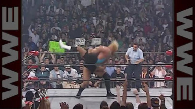 Sting battles the nWo on behalf of WCW (480p)