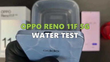 Oppo Reno 11F 5G Water Test - Oppo Reno 11F iP65 Water Resistant Or Not