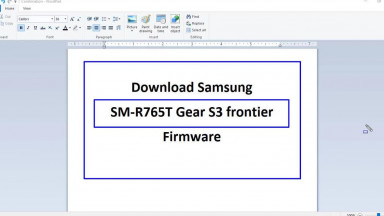 How To Download Samsung SM R765T Gear S3 frontier Stock Firmware Flash File - For Android Device