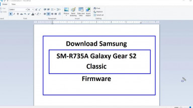 How To Download Samsung SM R735A Galaxy Gear S2 Classic Stock Firmware Flash File - Android Device