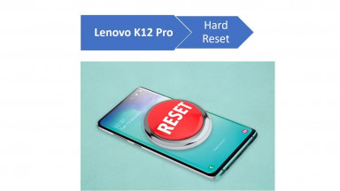 How to Hard Reset Lenovo K12 Pro - Pattern Unlock