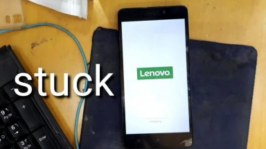 lenovo mobile stuck on initializing how can fix without PC