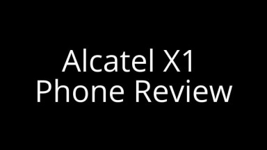 Alcatel X1 Hands on review Unboxing Video