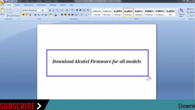 Download Alcatel all Models Stock Rom Flash File &amp; tools Firmware - Alcatel Android Device