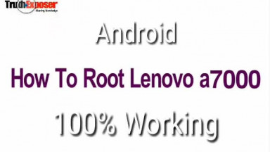 How To Root Lenovo a7000 In Simple Way Or Method