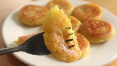 Sweet Potato Mini Cake   Dessert Recipe   Kids Snack   Super Easy Recipes