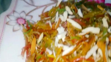 Without milk Quick &amp; yummy colourful seviyan recipe   sweet recipe rangeen s