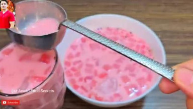Tarbooz Ka Pyaar Mohobbat Ka Sharbat Recipe By ijaz Ansari   Watermelon Juic