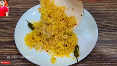 Chicken Pulao Recipe By ijaz Ansari   Pulao Recipe In A New Way   Crispy Chi