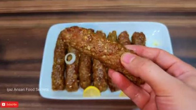 Seekh Kabab Recipe By ijaz Ansari   شیخ کباب بنانے کا طریقہ   Kabab Recipe