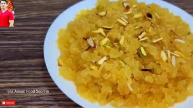 Halwa Recipe By ijaz Ansari   Danedar Halwa Banane Ka Tarika