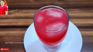 Falsa Sharbat Recipe By ijaz Ansari   فاسٹ شربت بنانے کا طریقہ   Falsa Juice