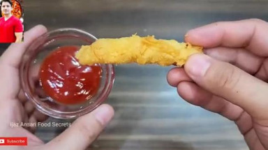 Crispy Zinger Fries Recipe By ijaz Ansari   French Fries Recipe   Potato Sna
