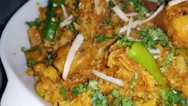 Gobhi chicken recipe گوبھی گوشت by bisma tasty food ijaz Ansari food secret